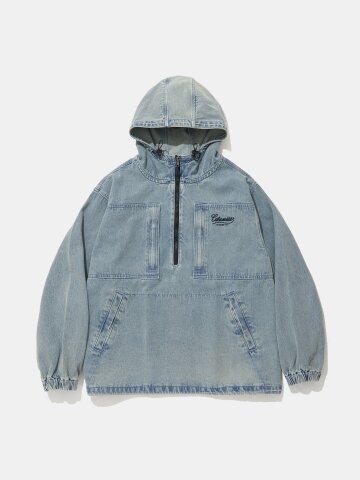 NY STREET TAIL DENIM ANORAK JACKET 2_LIGHT JEAN