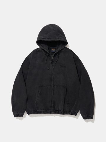NY STREET TAIL DENIM ZIP-UP JACKET_GRAY JEAN