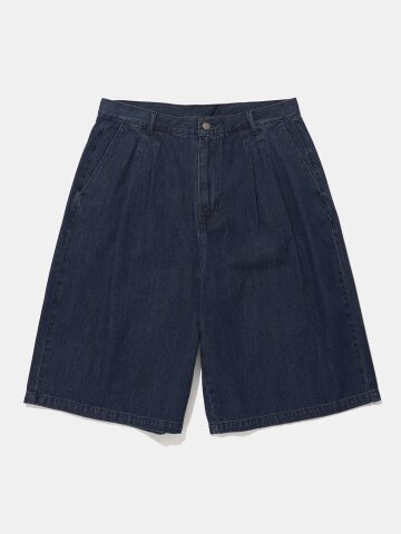 TWOTUCK DENIM BERMUDA SHORTS PANTS_LIGHT JEAN