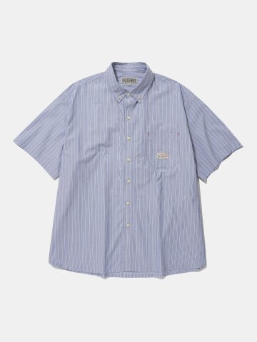 SL-LABEL ONE POCKET STRIPE S/S SHIRTS_STRIPE