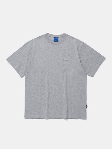 CNY BOXLOGO S/S T-SHIRTS_MELANGE GRAY