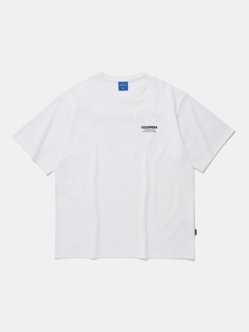 BACK LOGO S/S T-SHIRTS_WHITE