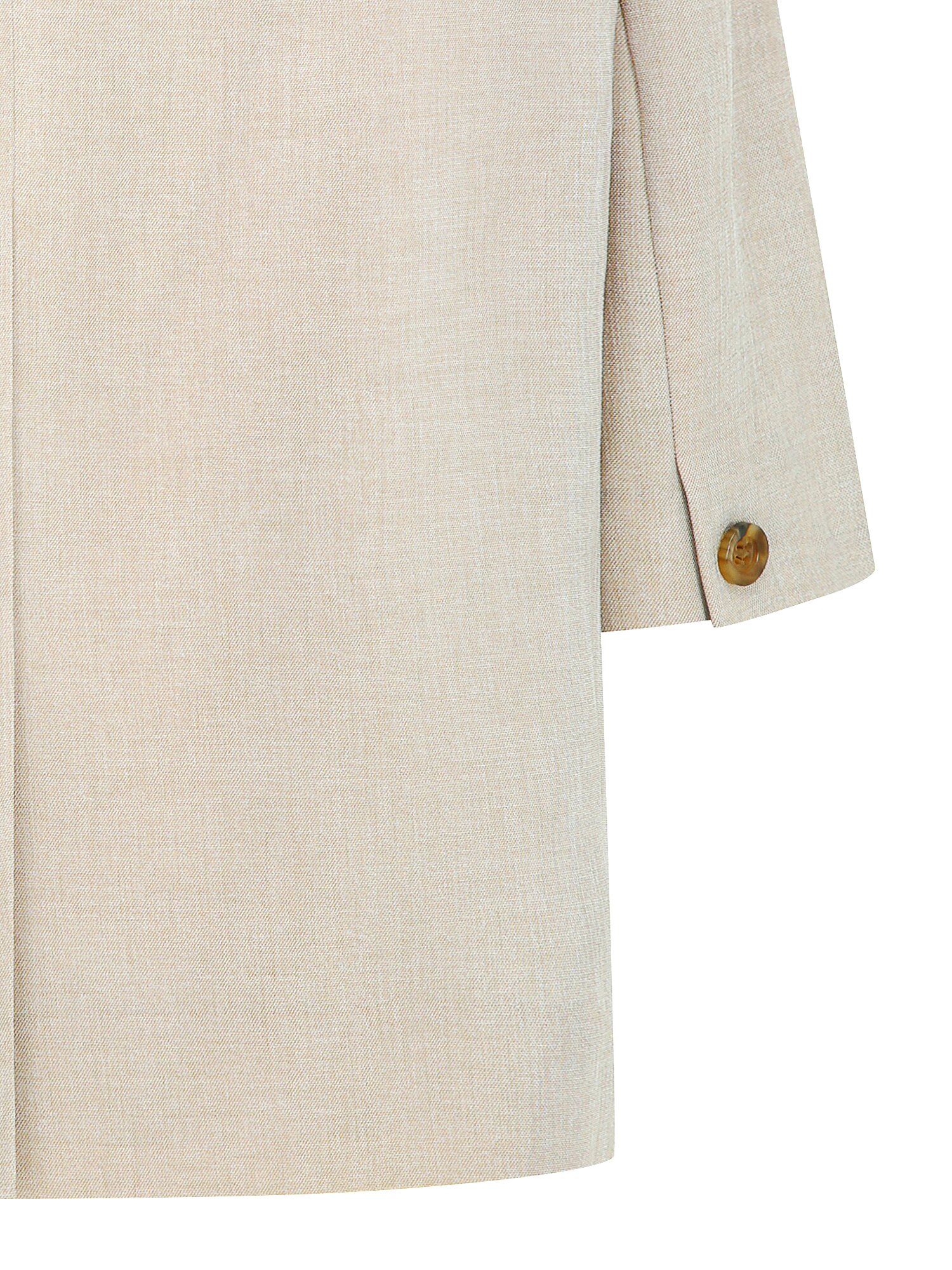 하프 슬리브 싱글 크롭 재킷 (BEIGE)