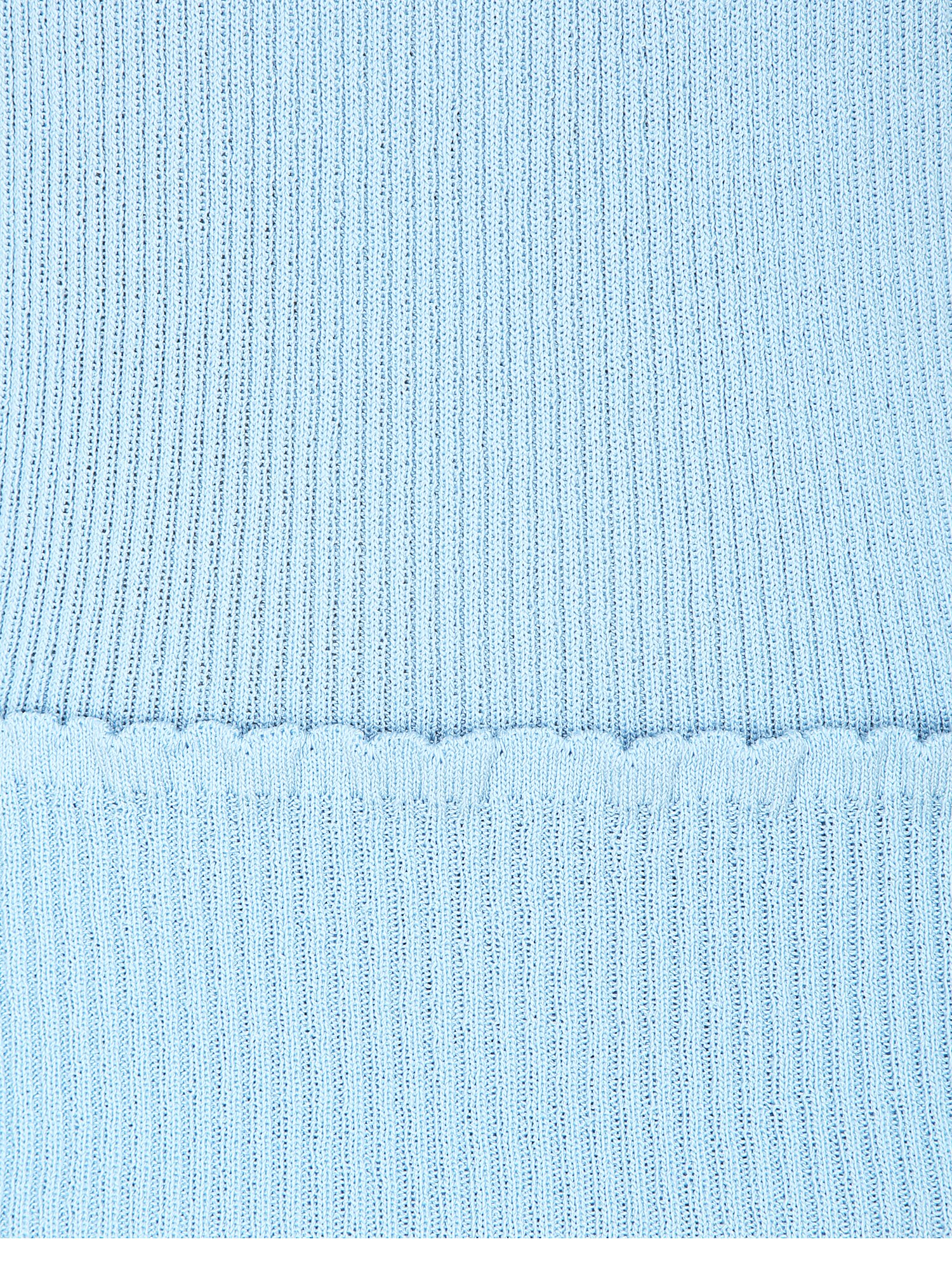 골지 스캘럽 라운드넥 가디건 (BLUE)