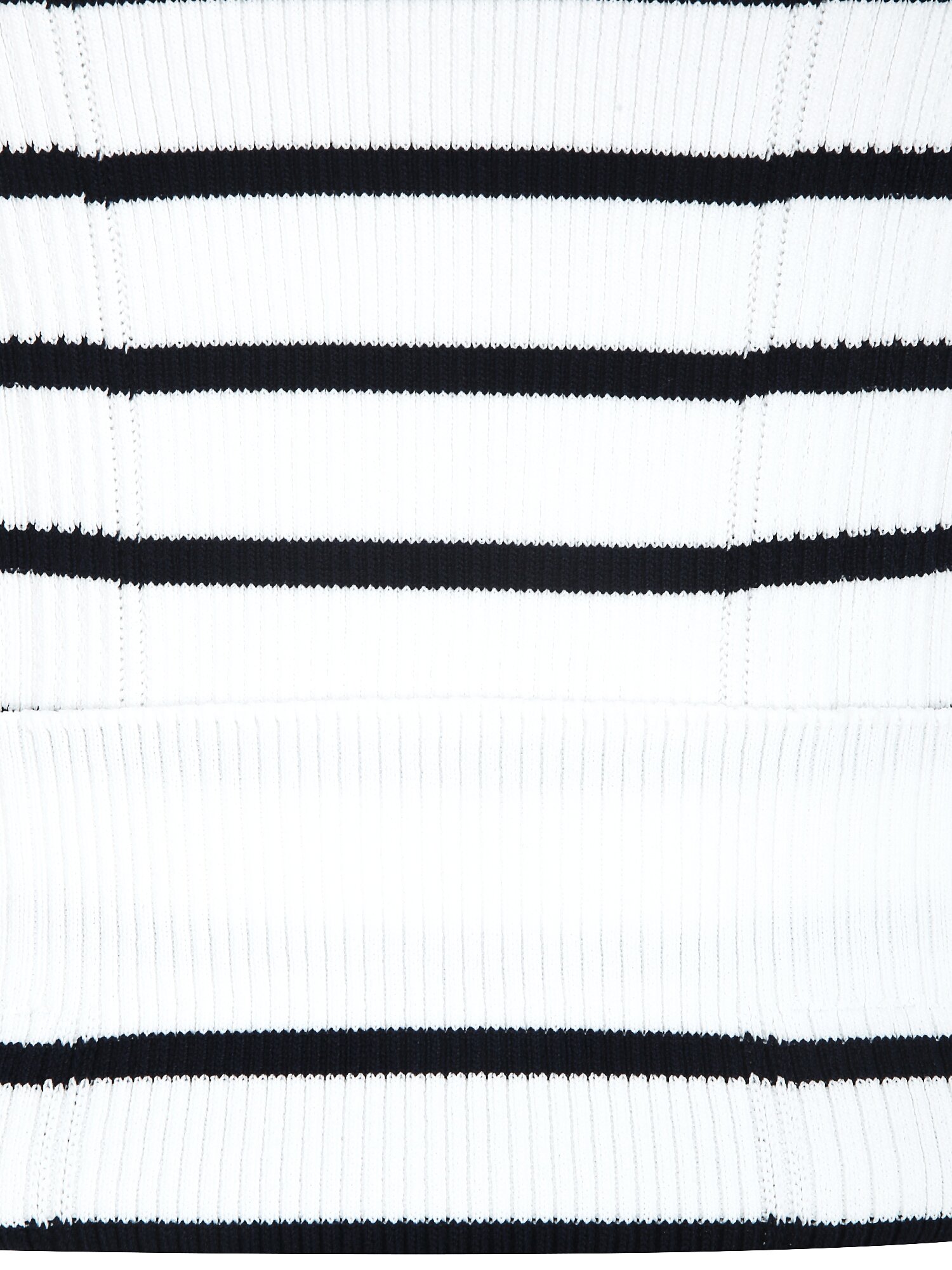 골지 투웨이 슬리브리스 니트 (STRIPE IVORY)
