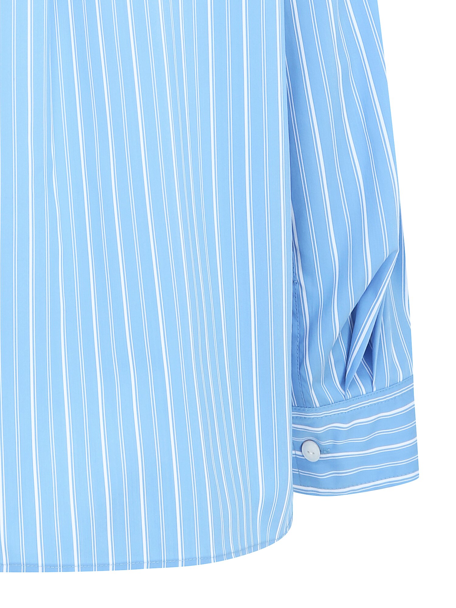 루즈핏 스트라이프 셔츠 블라우스 (STRIPE BLUE)