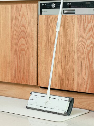 한샘 클립 밀대걸레 세트(극세사패드3P포함)