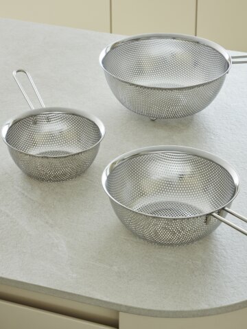 304올스텐 타공건지기 뜰채 채반(소/중/대)