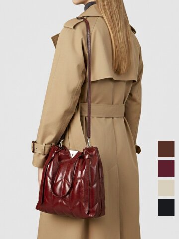 마리안느 숄더 크로스백 4colors