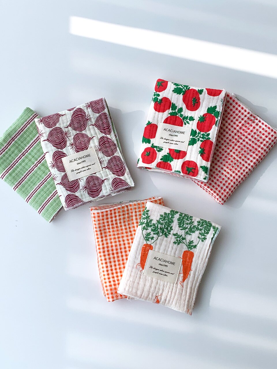 국내제작 빠른 건조 4겹 거즈 키친크로스