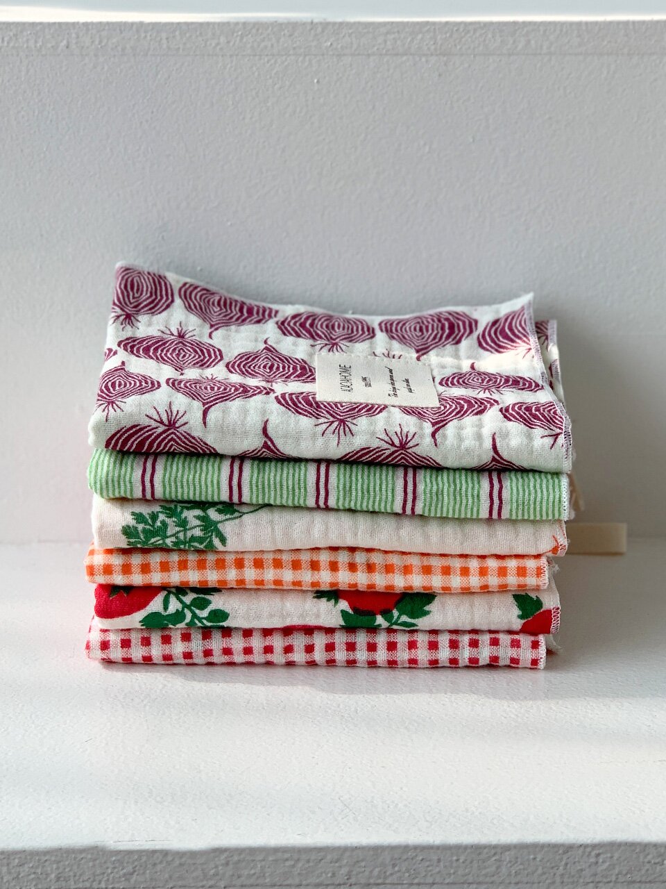 국내제작 빠른 건조 4겹 거즈 키친크로스