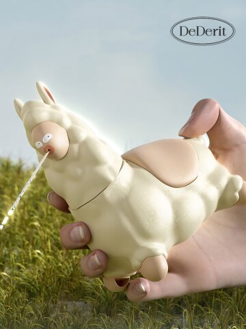 데데리트 웃긴 동물 침뱉는 알파카 물총 라마 재밌는 인형 소품 틱톡 sns 시원한 여름 인기템 쓸데없는 인싸 생일 친구 우정 커플 선물