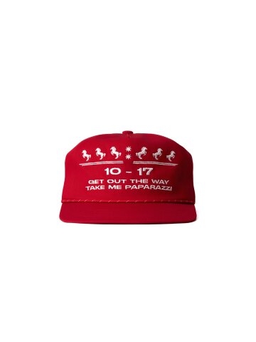 PAPARAZZI 5panel cap [Red]