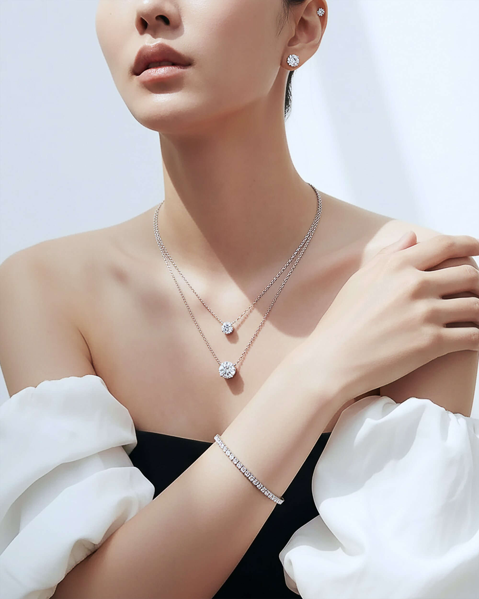 [컨젠] Lumière Solitaire Necklace 루미에르 솔리테어 네크리스