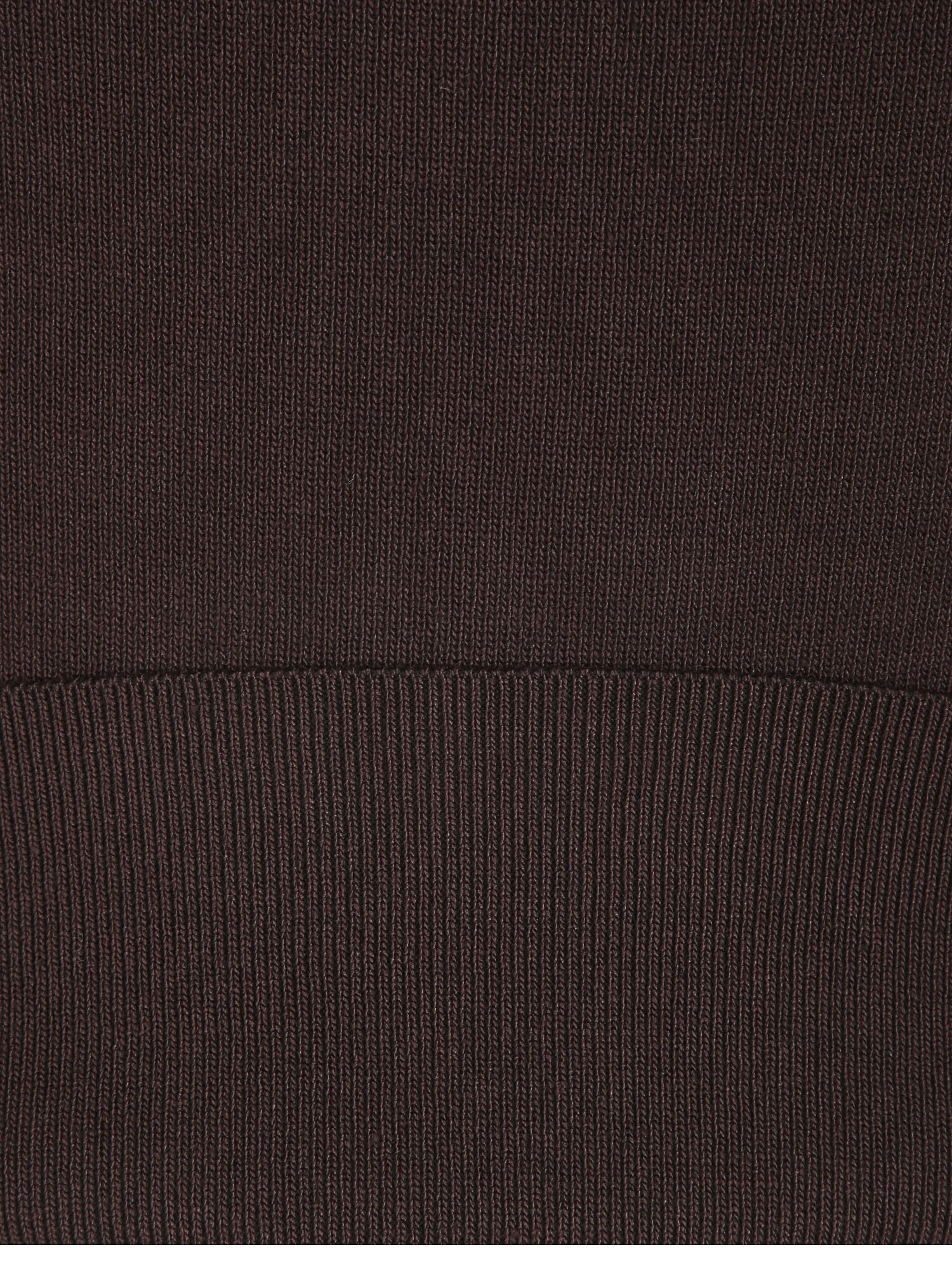 슬리브리스 스퀘어넥 니트 (DARK BROWN)