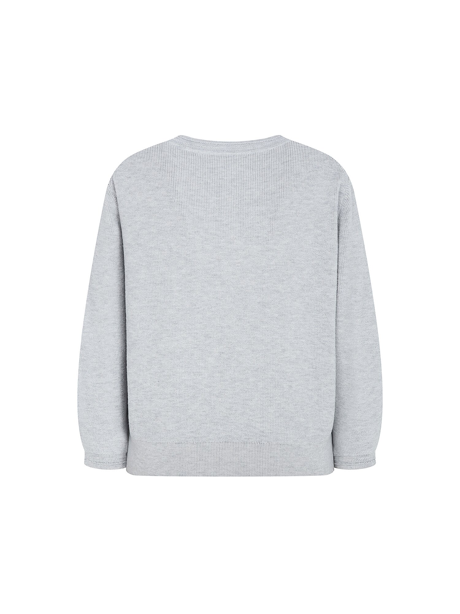 글리터 7부 브이넥 가디건 (SILVER)