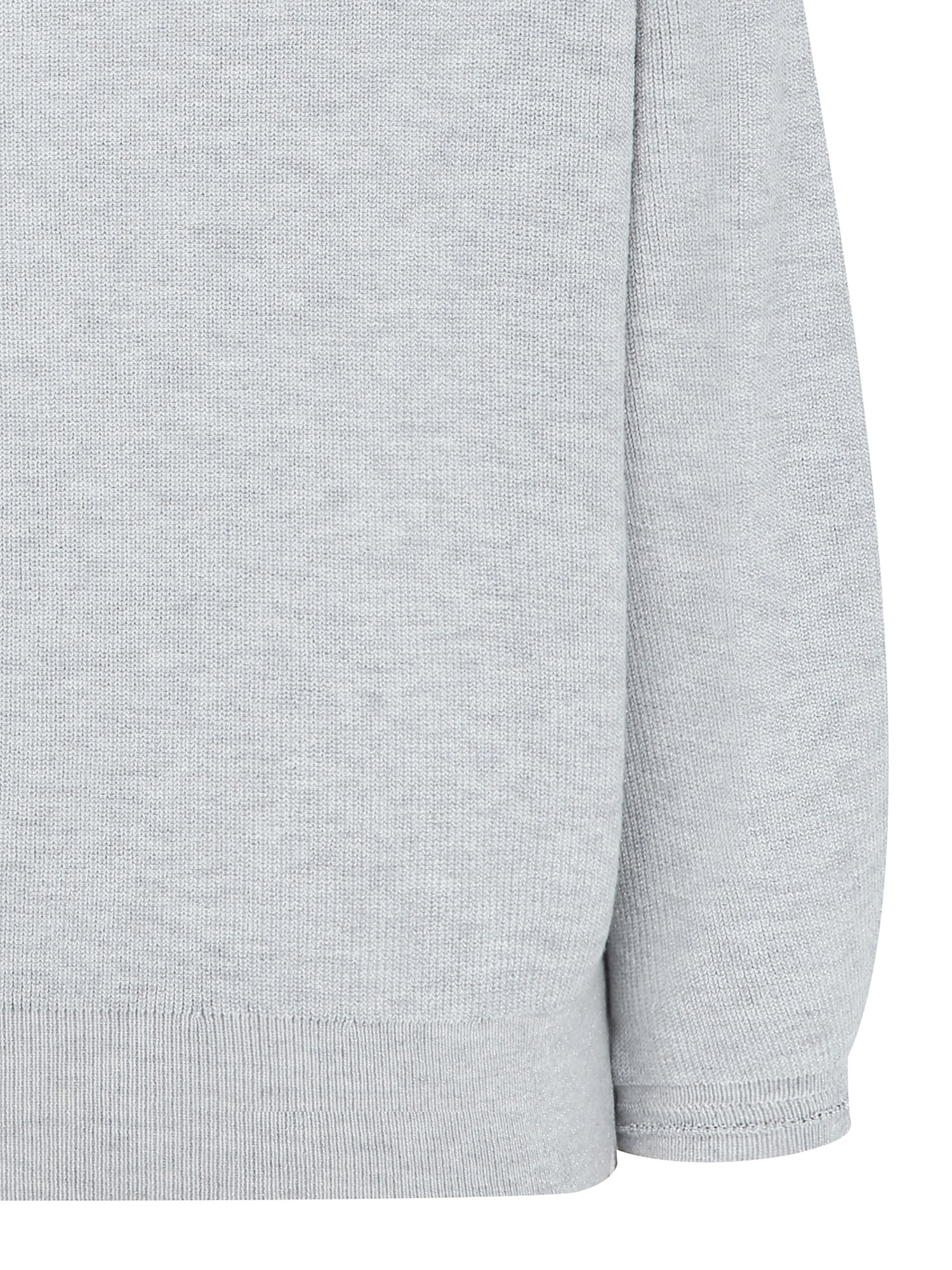 글리터 7부 브이넥 가디건 (SILVER)