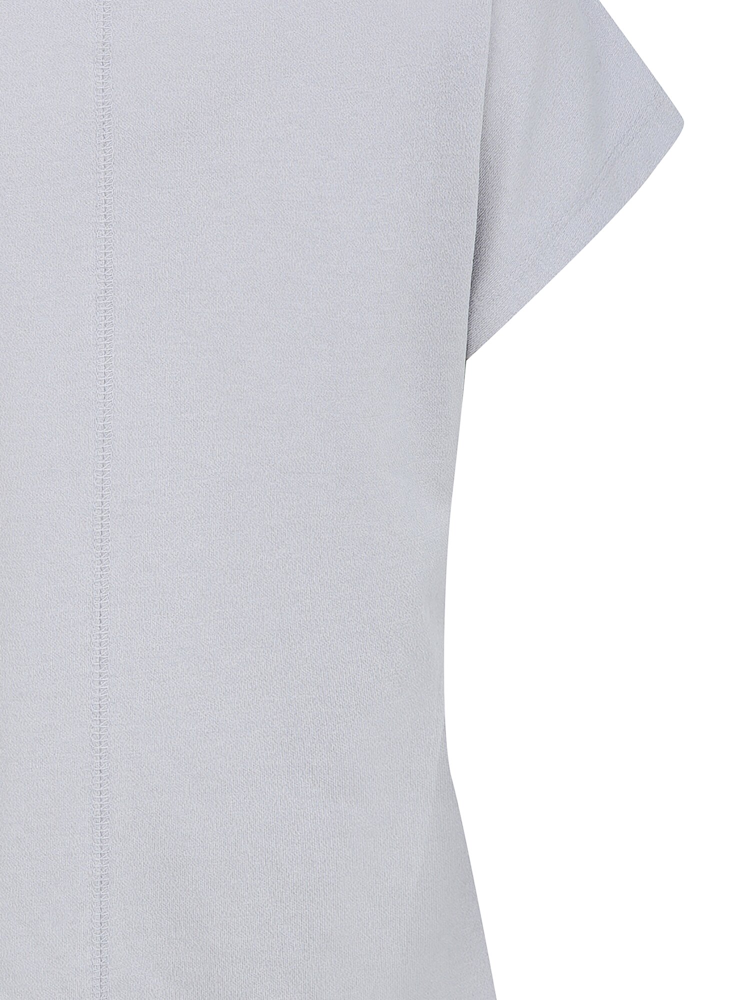 캡 슬리브 카울넥 티셔츠 (LIGHT GREY)