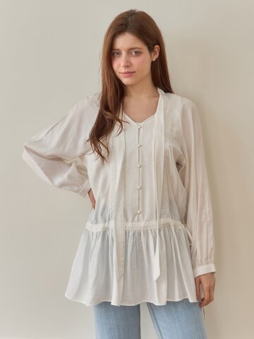 [메종르하르] 세레나데 블라우스 1color