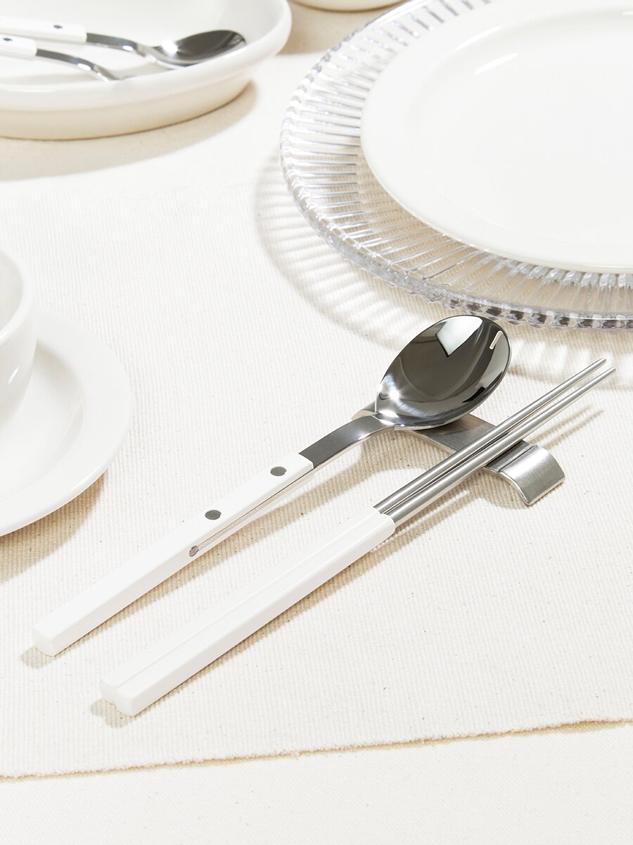 [1인 4종세트]국산 커트러리 스텐 304 수저 포크 나이프 세트 보겐 미네뜨 