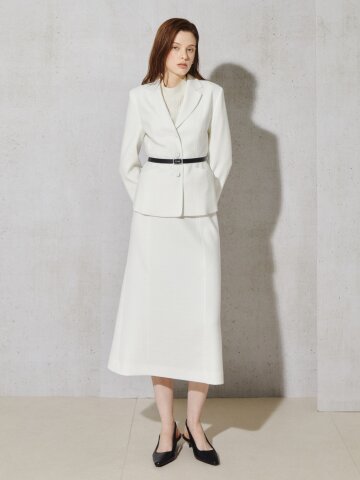 디파인 모던 클래식 미디 스커트 