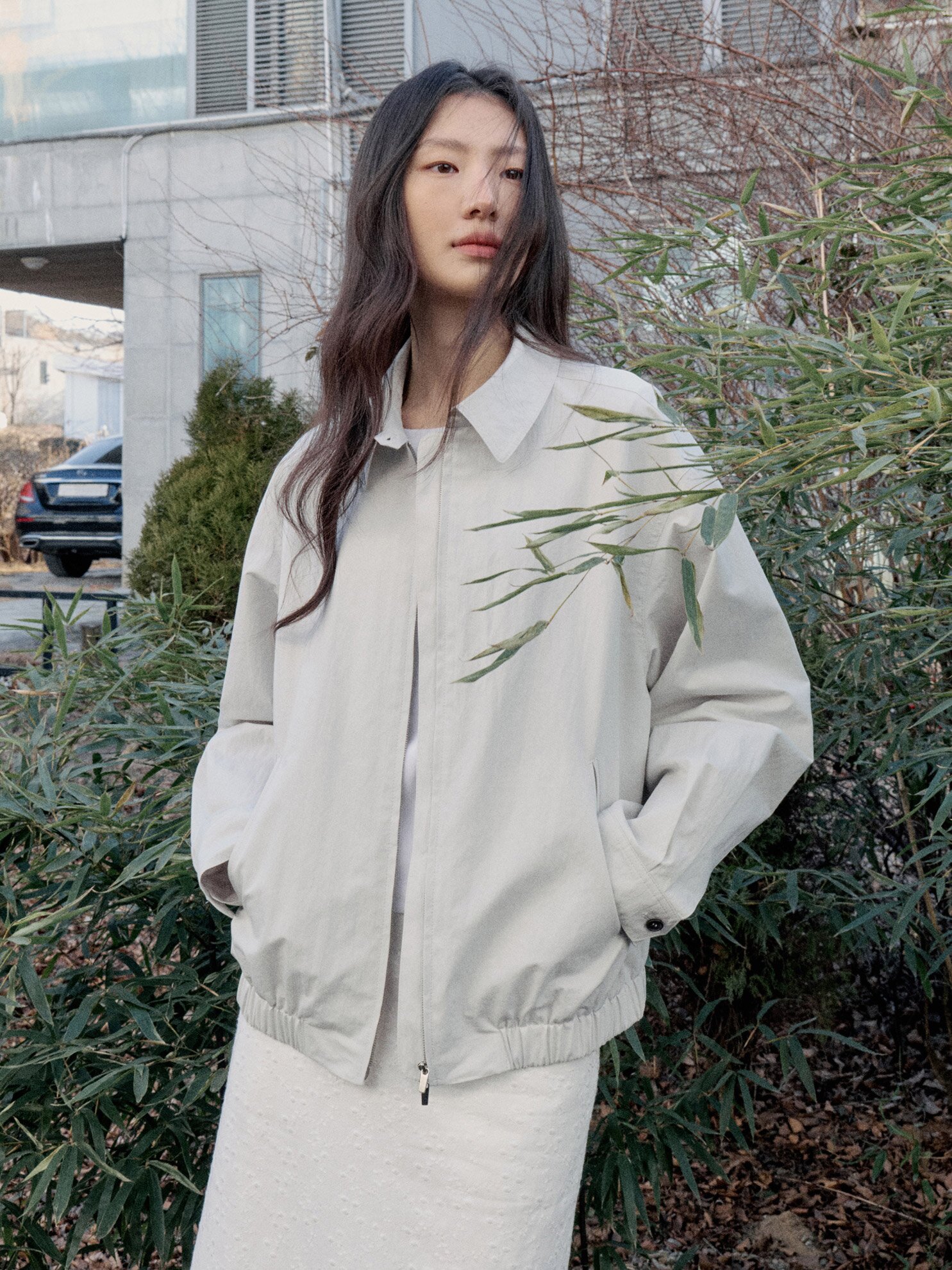 Oversized Cotton Jumper_LIGHT GREY