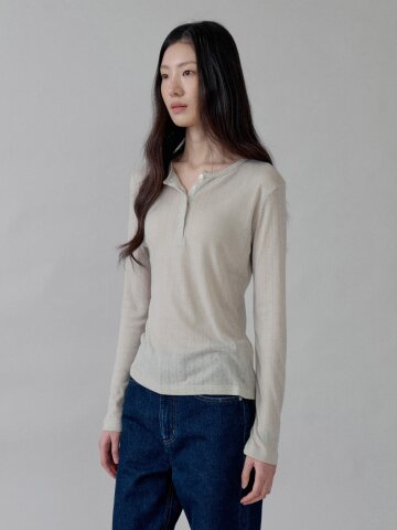 Henley Long Sleeve Tee_3 COLORS