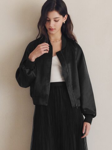 쉬머링 블루종 / 블랙
