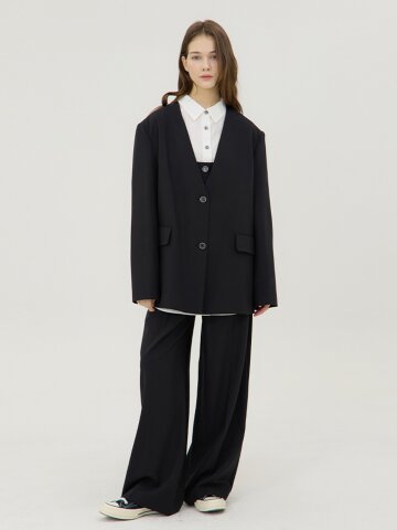 Adagio Wide Pants - Black