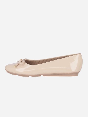 [PICCADILLY] 피카딜리 122045 플랫슈즈_에나멜크림 (1.5cm)