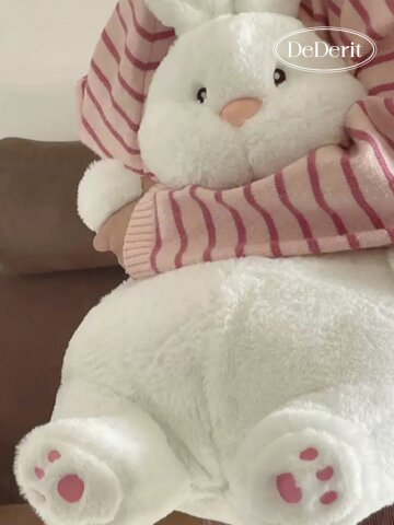 데데리트 안고자는 보들보들 귀여운 토끼 뚠뚠이 애착 선물용 봉제 인형 60cm