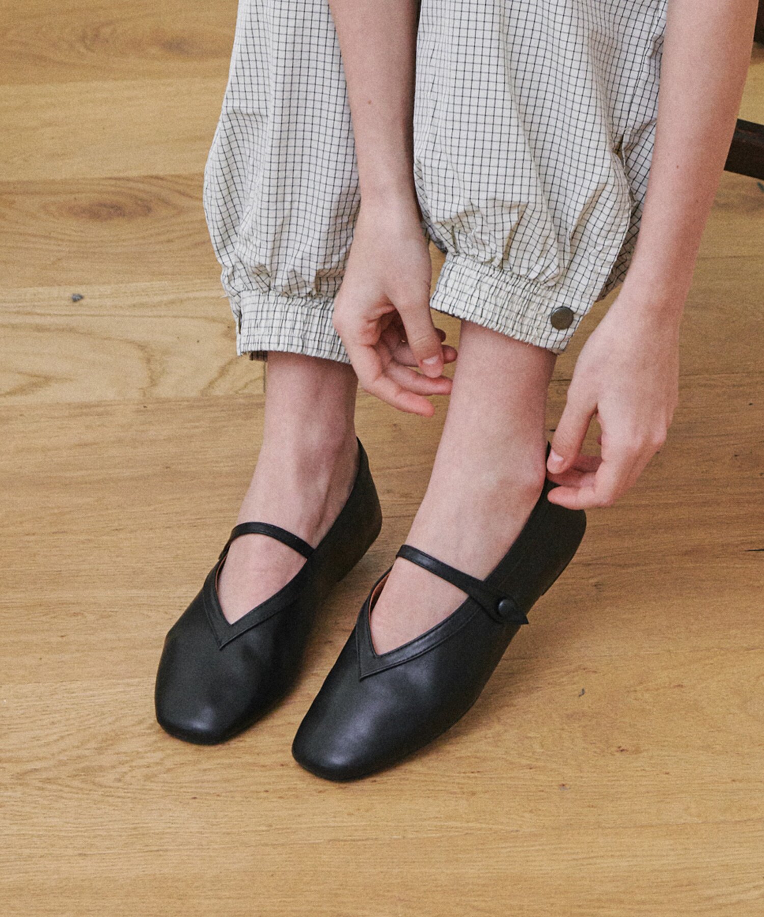 Ballet Buttoned Mary Janes (att026-6)