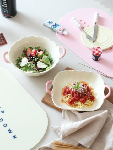 쁘띠 프릴 홈카페 테이블웨어 보울 세트 2종