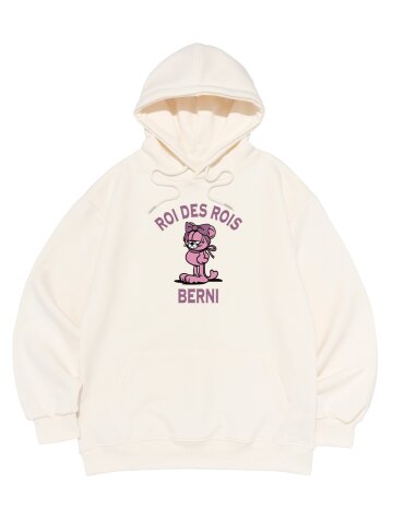 로아드로아 X 베르니 ROA WITH BERNI 로고 후드티 (아이보리)
