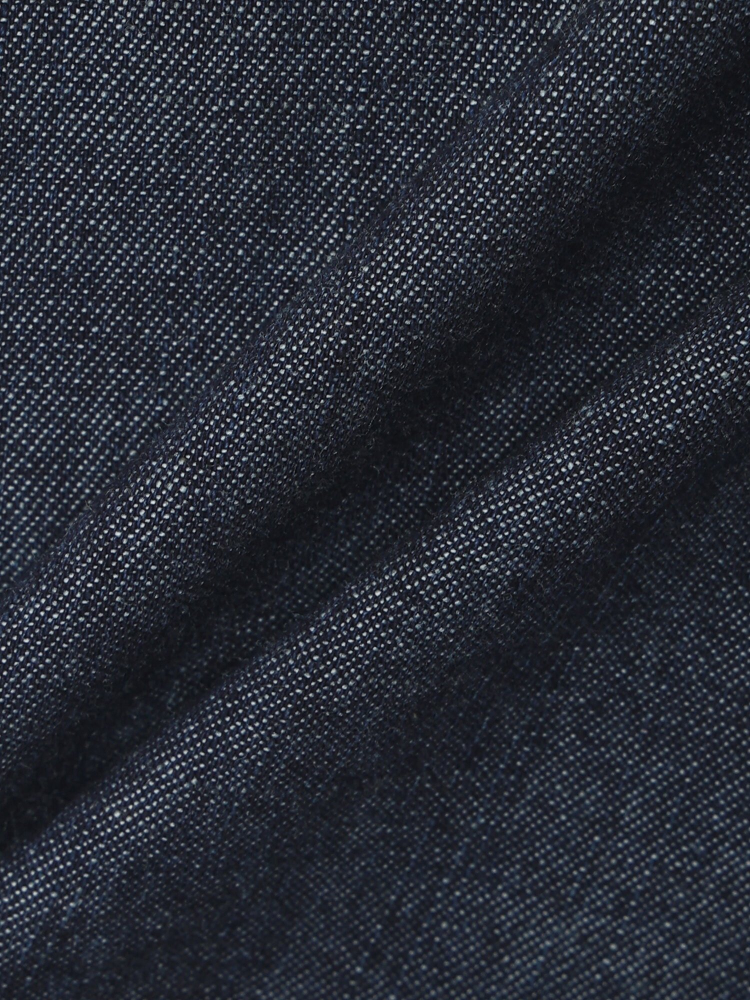 데님 칼라넥 플레어 투피스 (DARK BLUE)