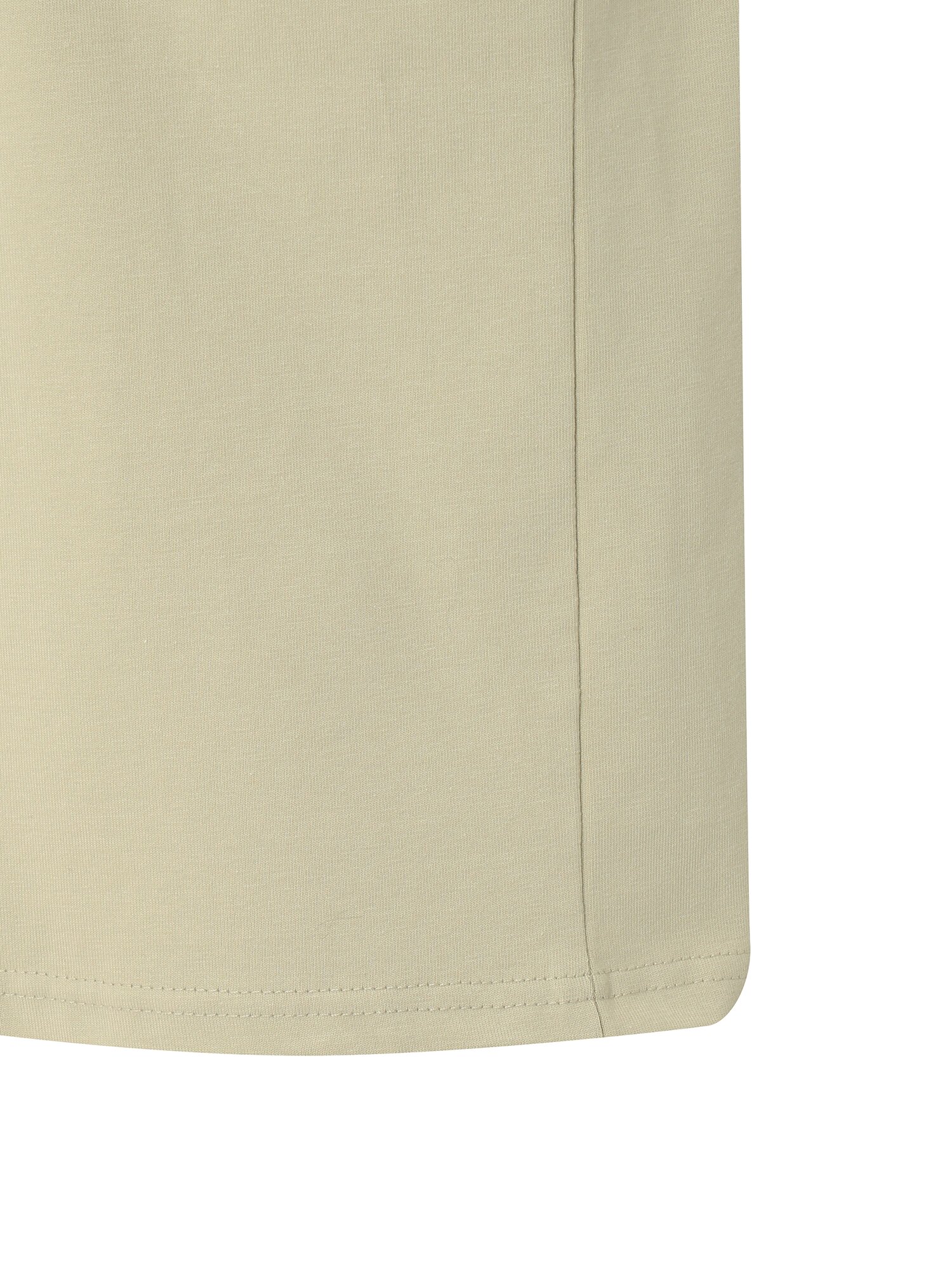 스판 블렌드 라운드넥 티셔츠 (YELLOW GREEN)