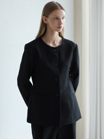 Formal Line Jacket_Black