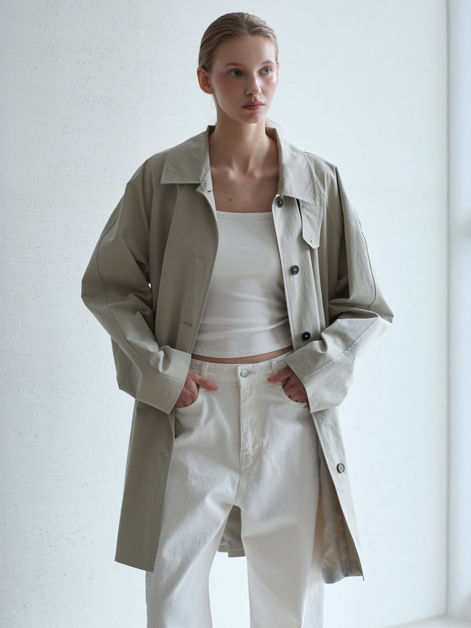 Classic Half Trench_Beige