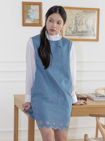 LS_Denim jumper dress_BLUE