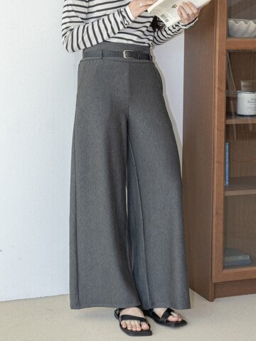 LS_Modern elegance wide pants_2color