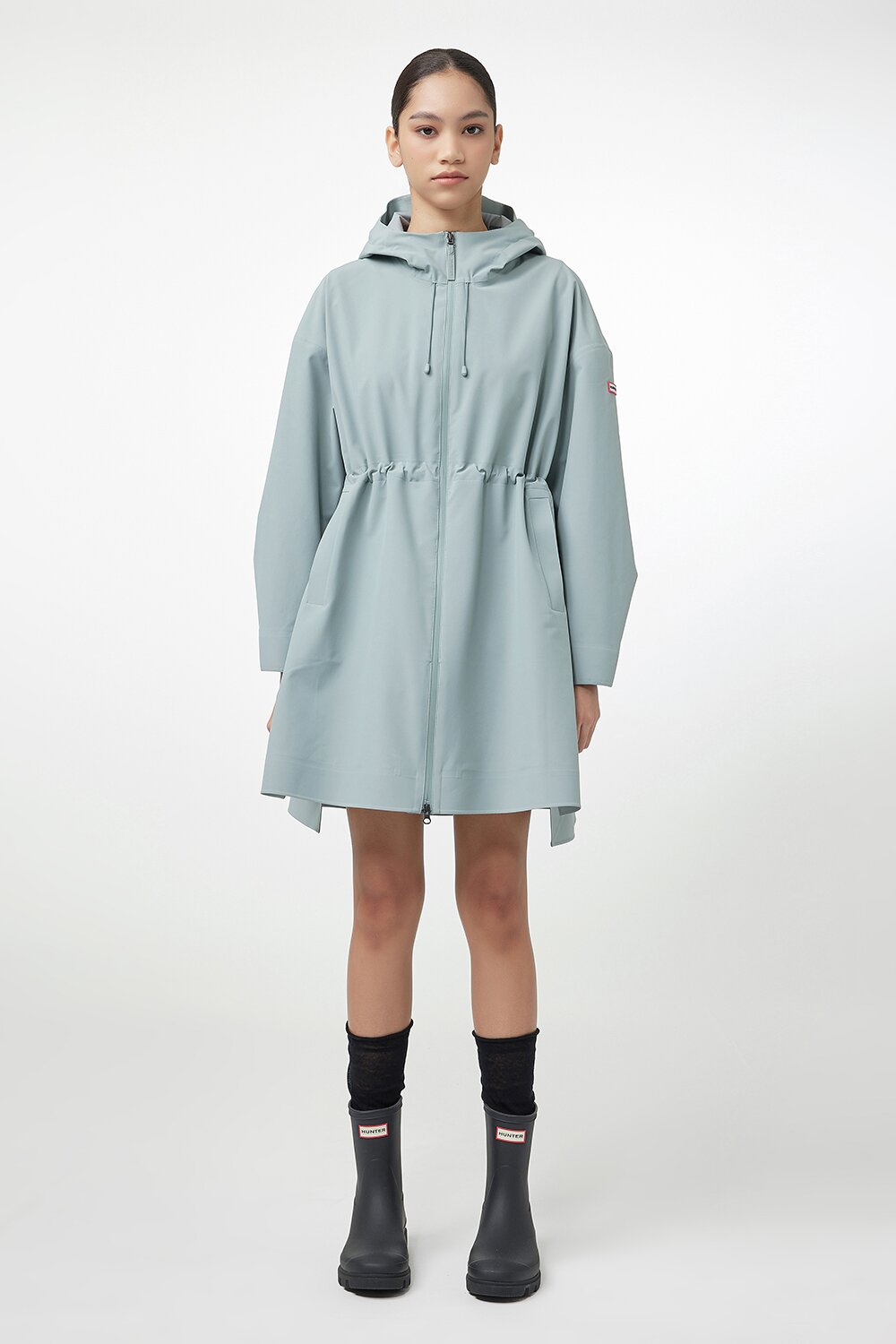 [WOMEN] 플레이 에센셜 웨더 자켓 - 라이트카키 HEW0004AJZLKH