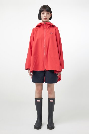 [WOMEN] 워터프루프 레인 판초 - 레드 HEW0001ACZRED
