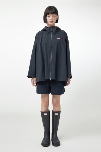 [WOMEN] 워터프루프 레인 판초 - 블랙 HEW0001ACZBLK