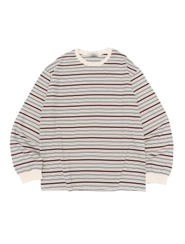 빈티지 무드 스트라이프 롱슬리브 (아이보리)