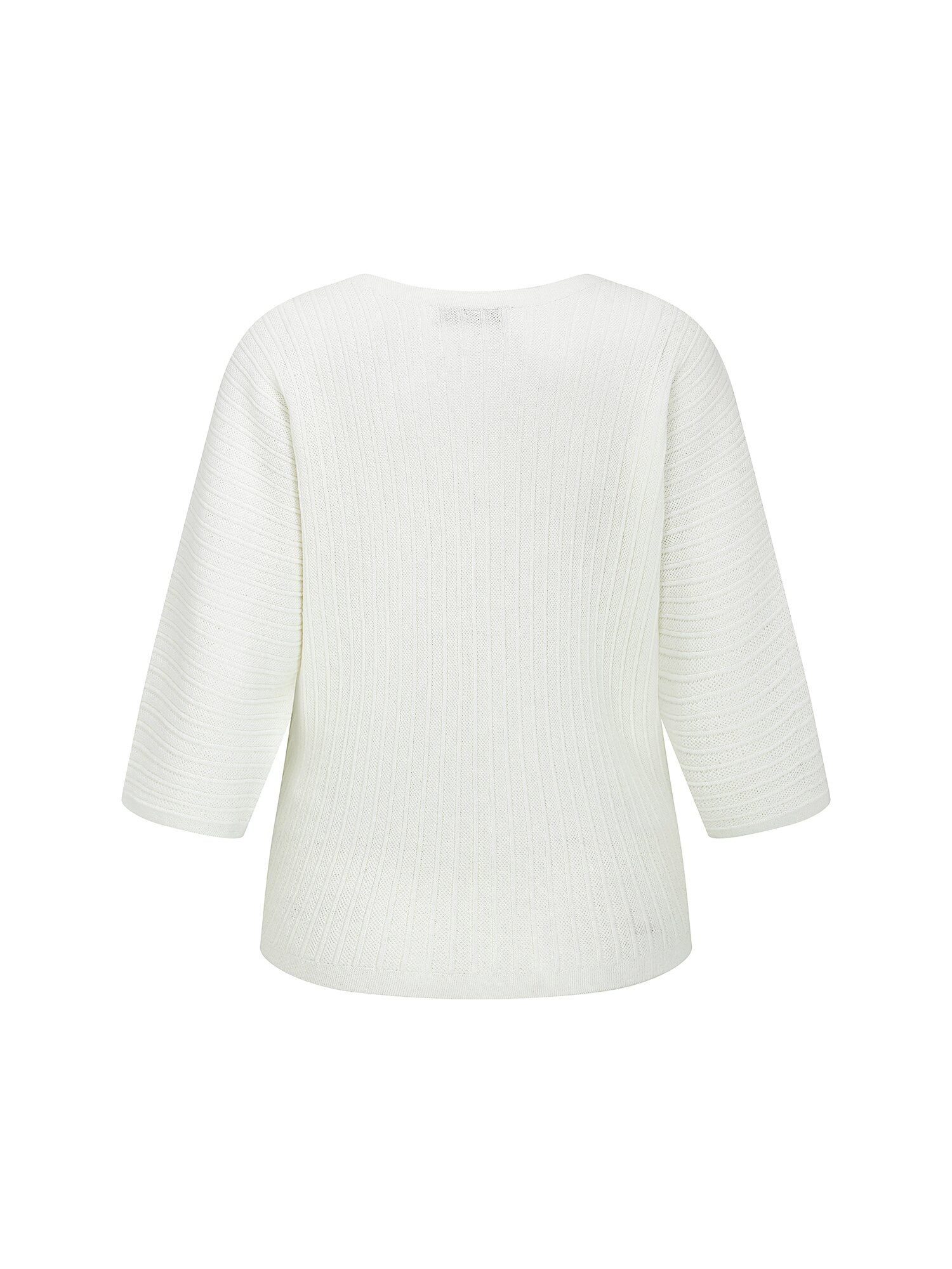 홀가먼트 돌먼 슬리브 풀오버 니트 (IVORY)