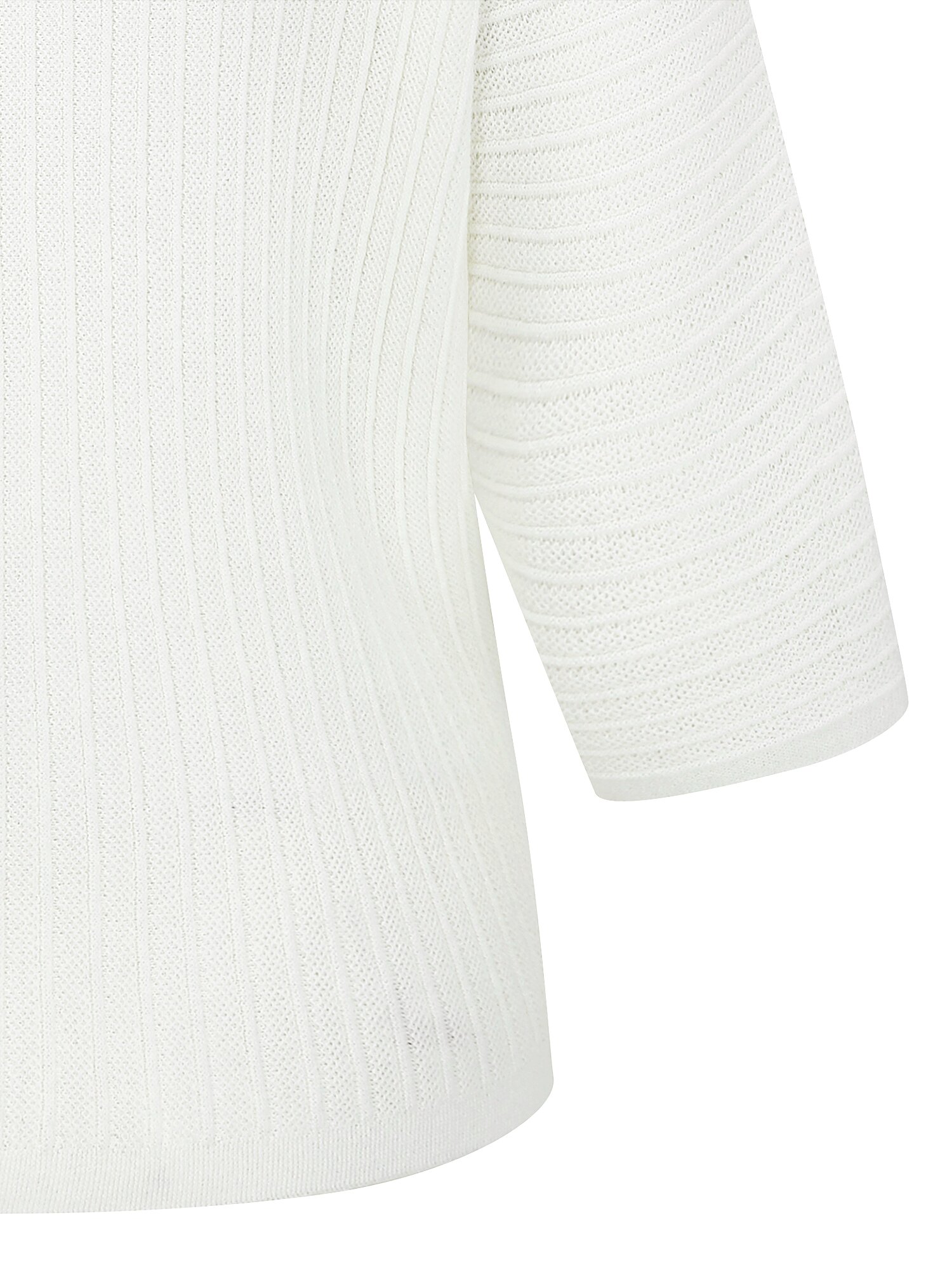 홀가먼트 돌먼 슬리브 풀오버 니트 (IVORY)