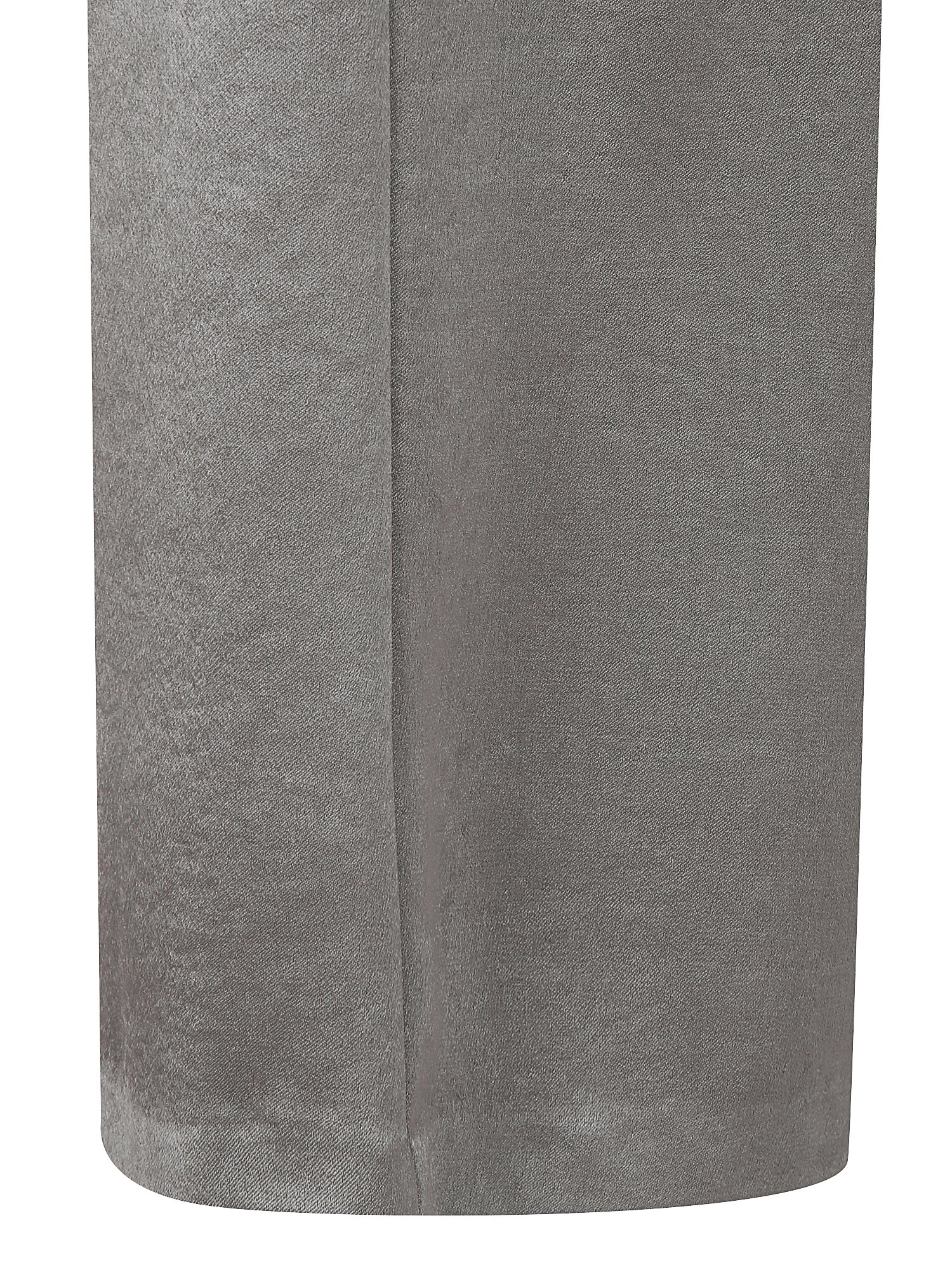 메탈 장식 스트링 밴딩 와이드 팬츠 (GREY)