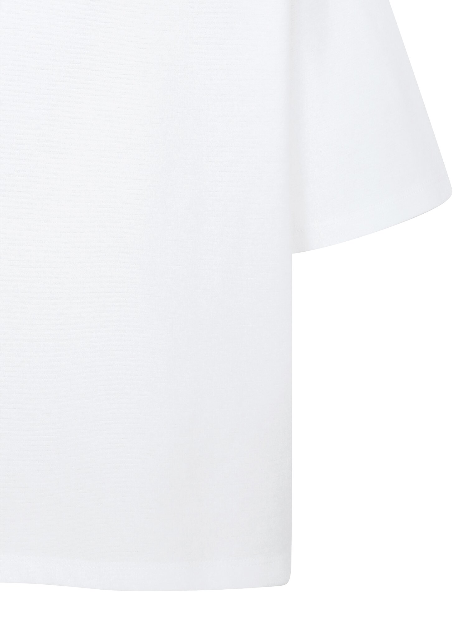 루즈핏 코튼 숄더 버튼 티셔츠 (IVORY)