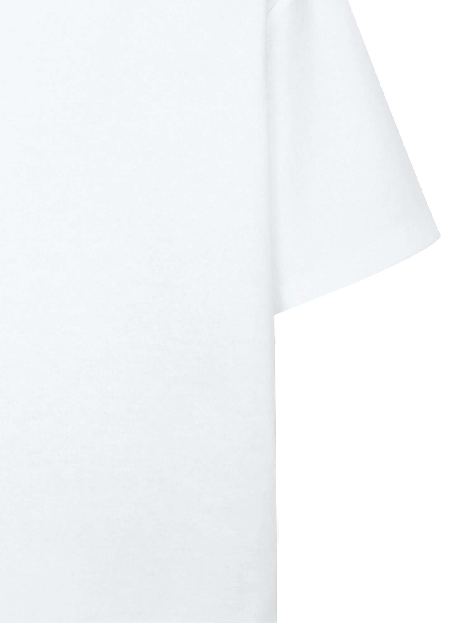 오버핏 코튼 프린트 티셔츠 (BLUE)