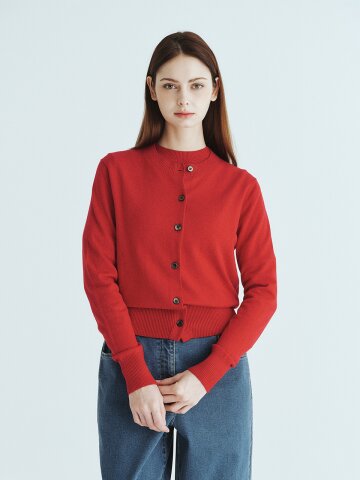 비엔나 캐시미어 혼방 가디건 (UFLKCA152N)